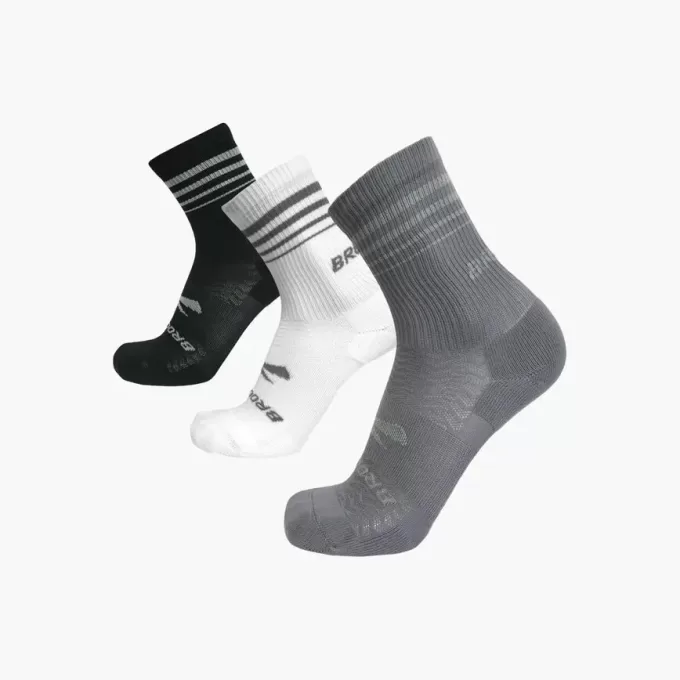 Brooks Run-In Crew 3-pack